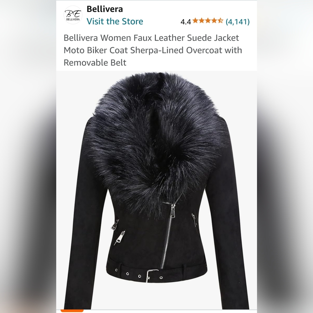 Women's Faux Suede coat